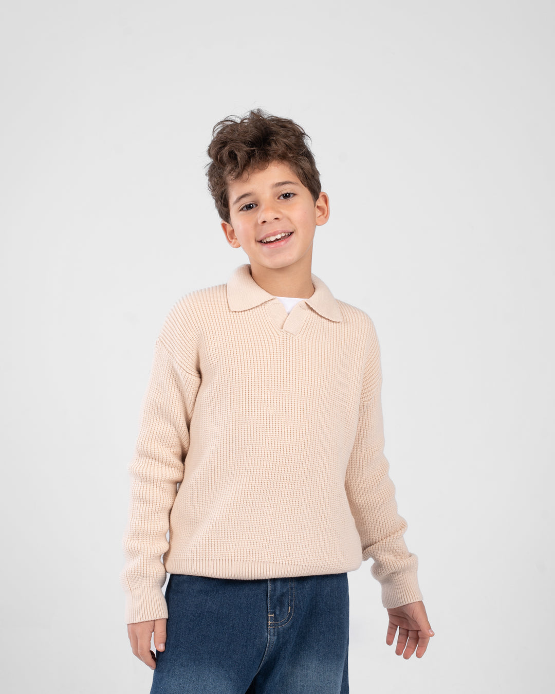 Boys Plain Pullover
