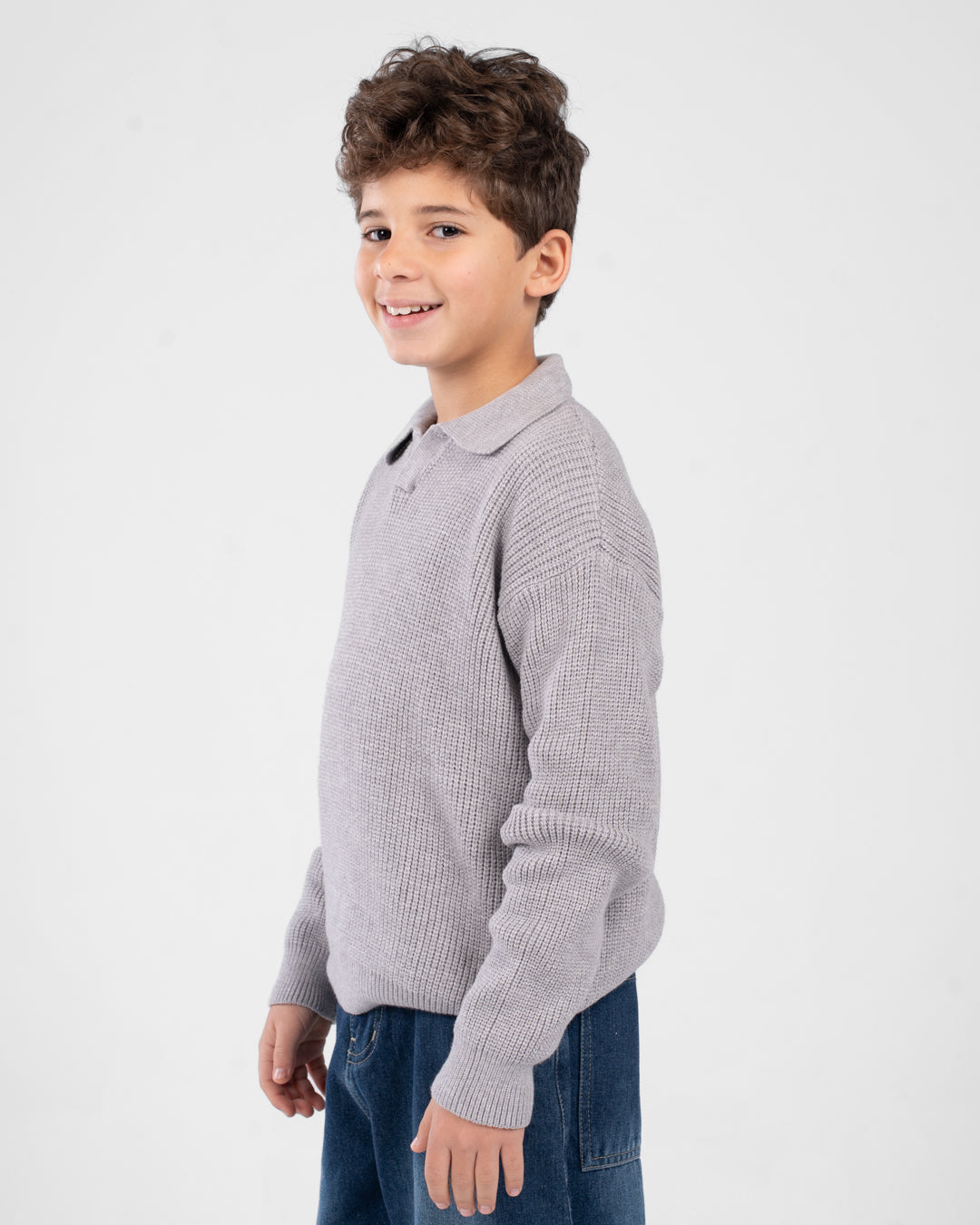 Boys Plain Pullover