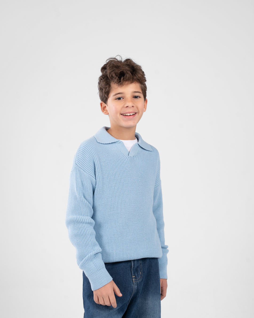 Boys Plain Pullover