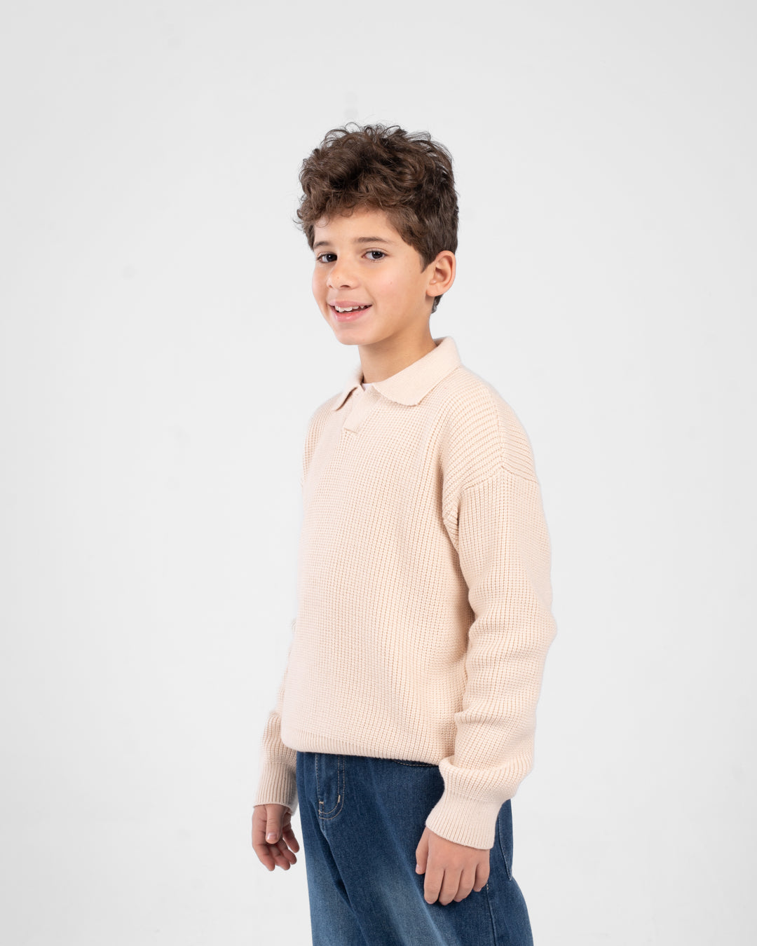 Boys Plain Pullover