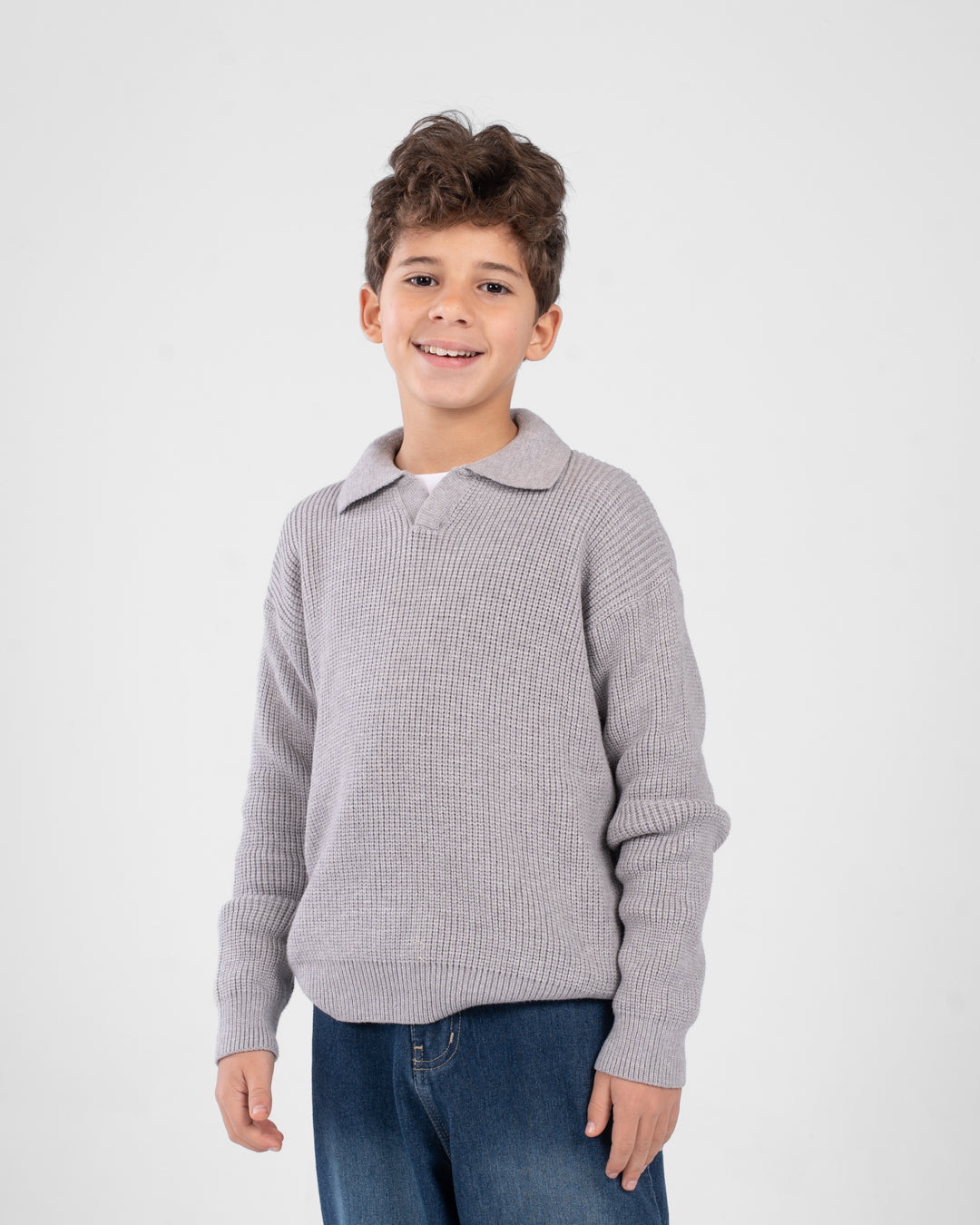 Boys Plain Pullover
