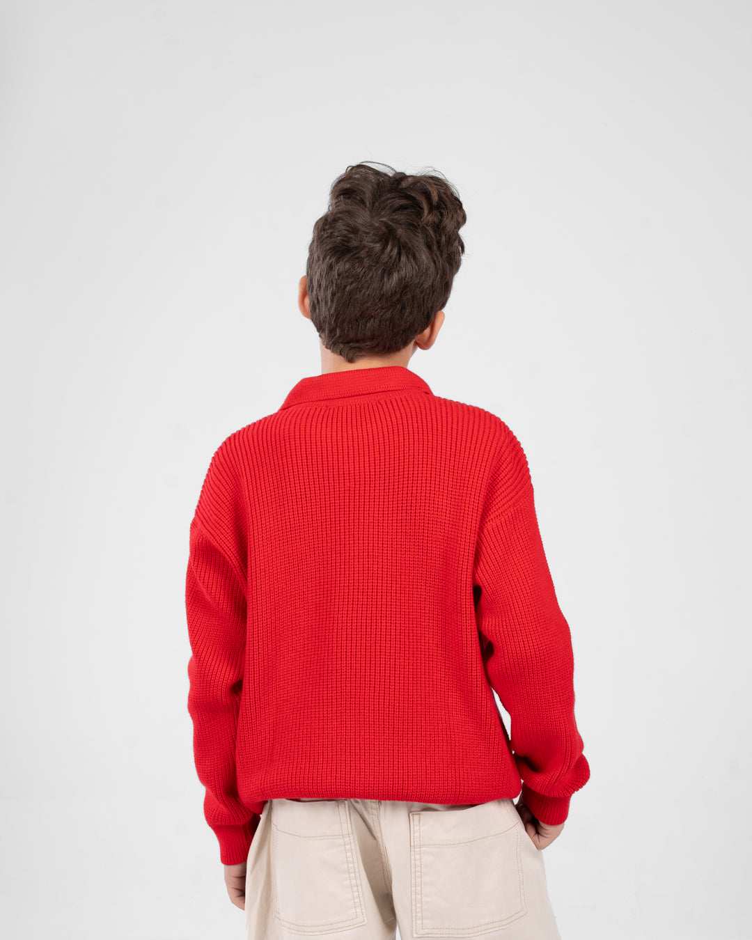 Boys Plain Pullover