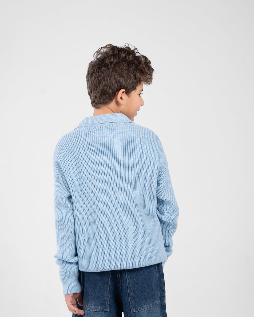 Boys Plain Pullover