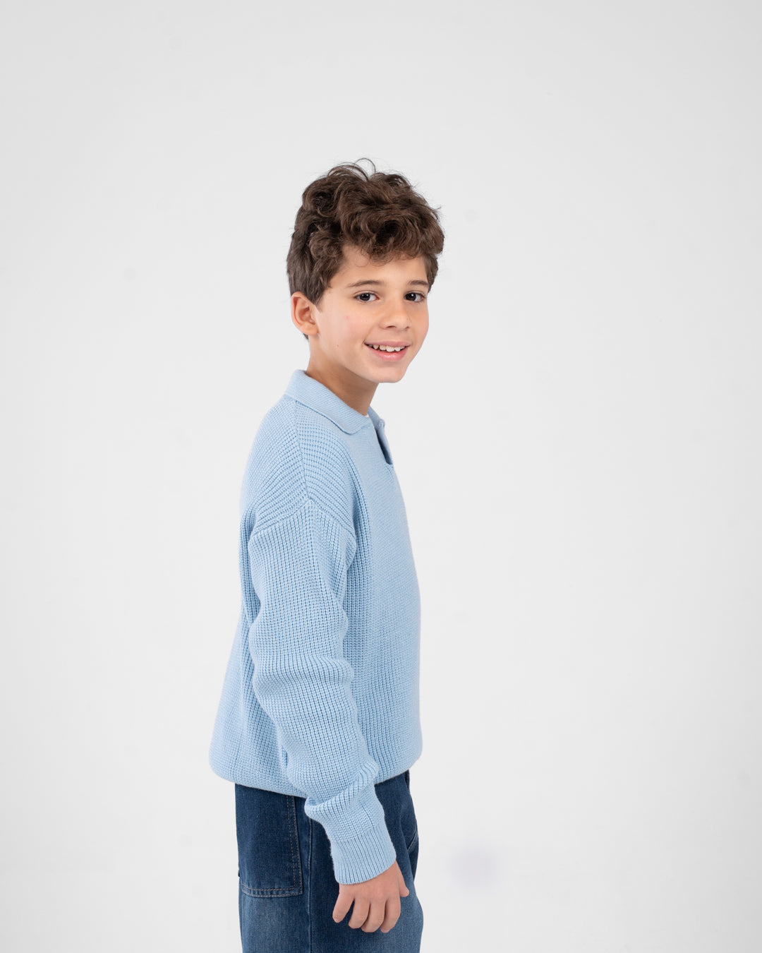 Boys Plain Pullover