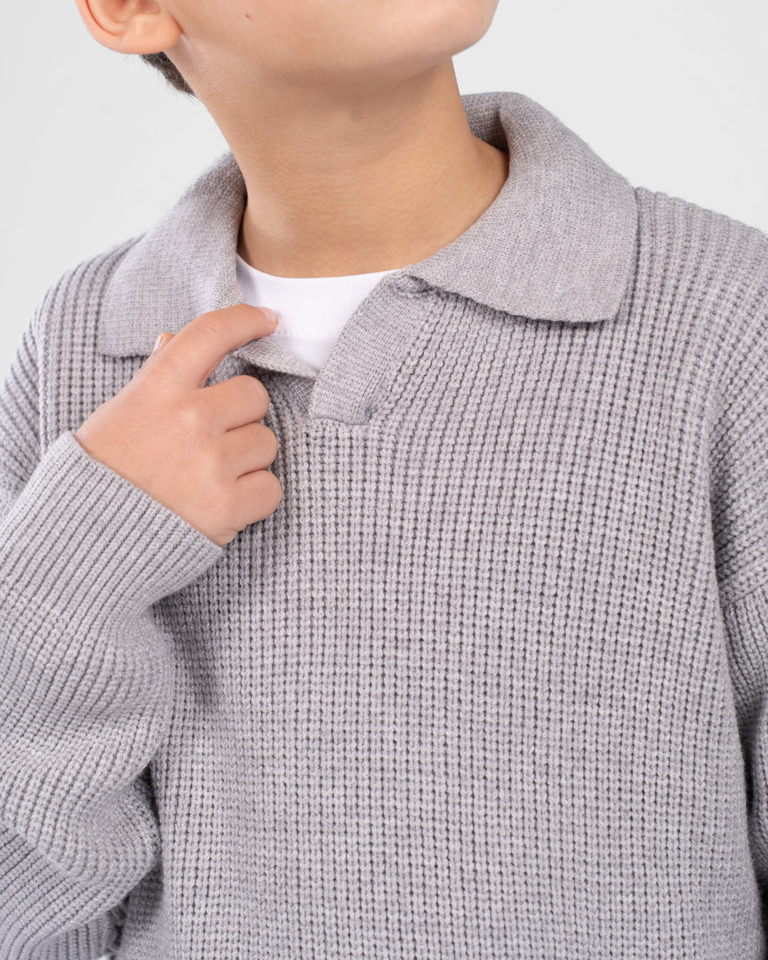 Boys Plain Pullover