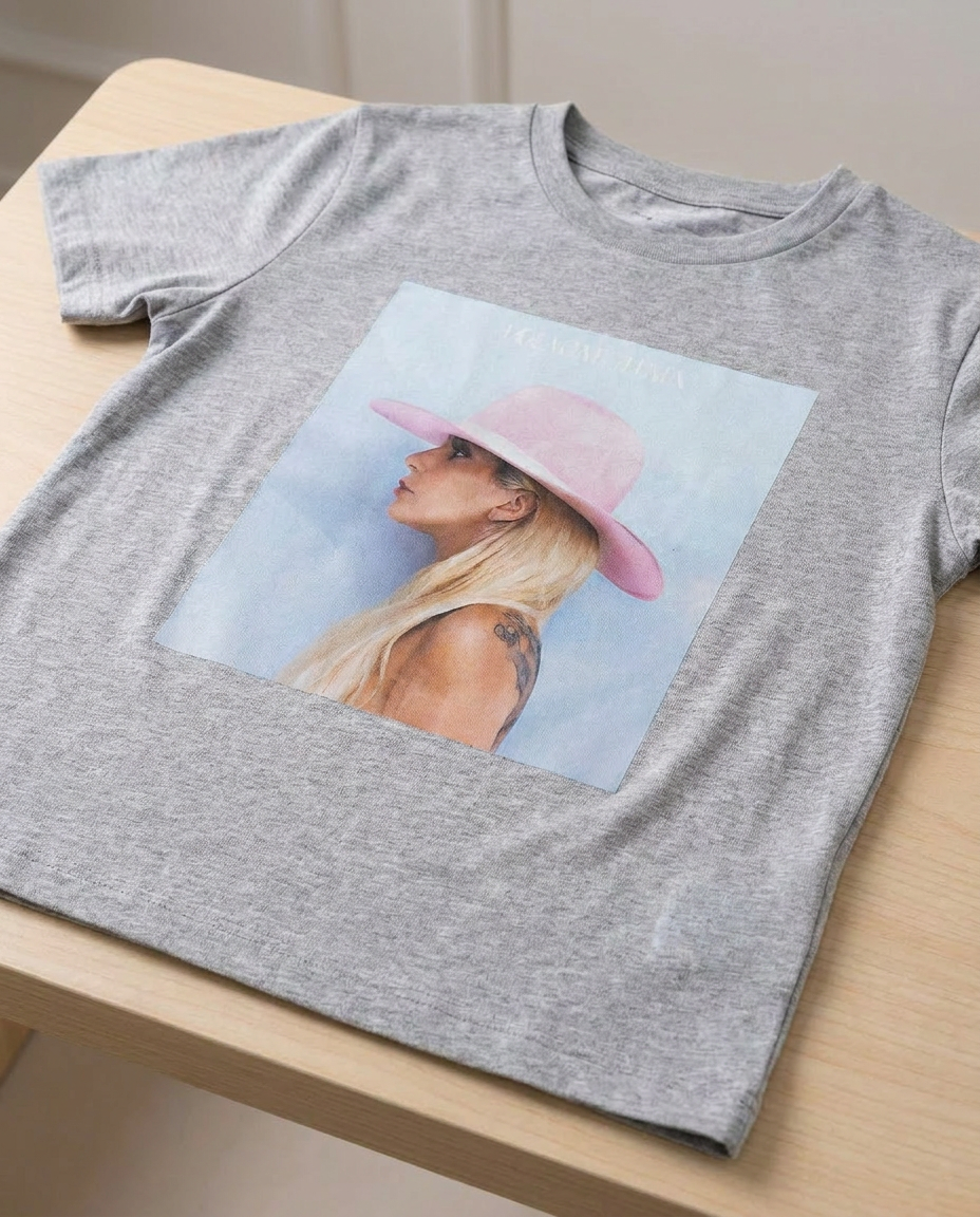 Girls Printed Half Sleeves T-shirt