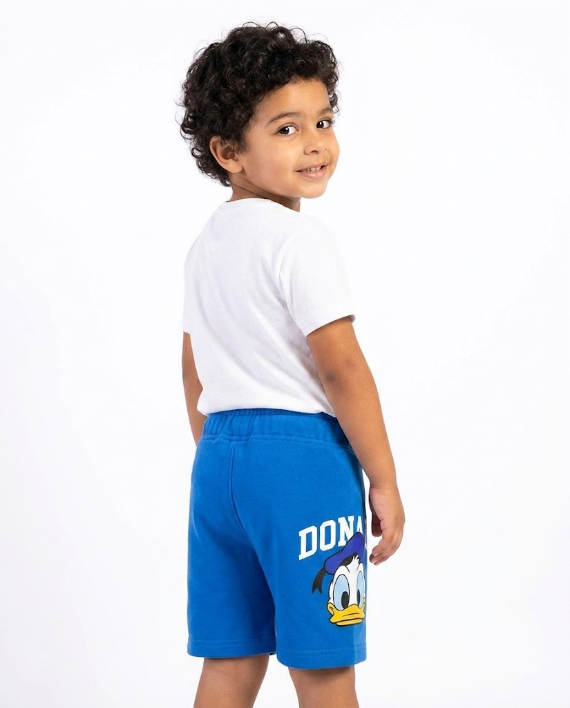 Boys Printed Summer Melton Short