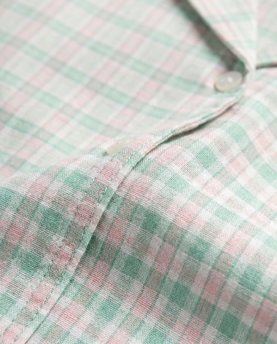 Women Half Sleeves & Short Pyjama W/ Buttons