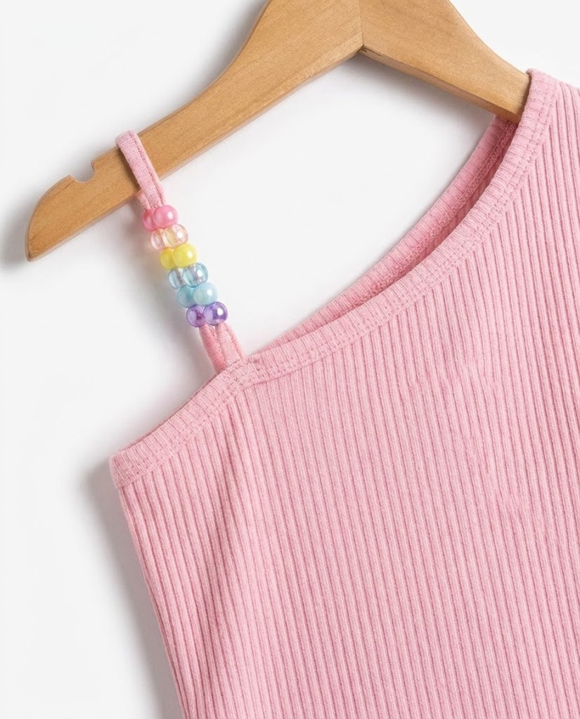 Girls Sleeveless T-shirt