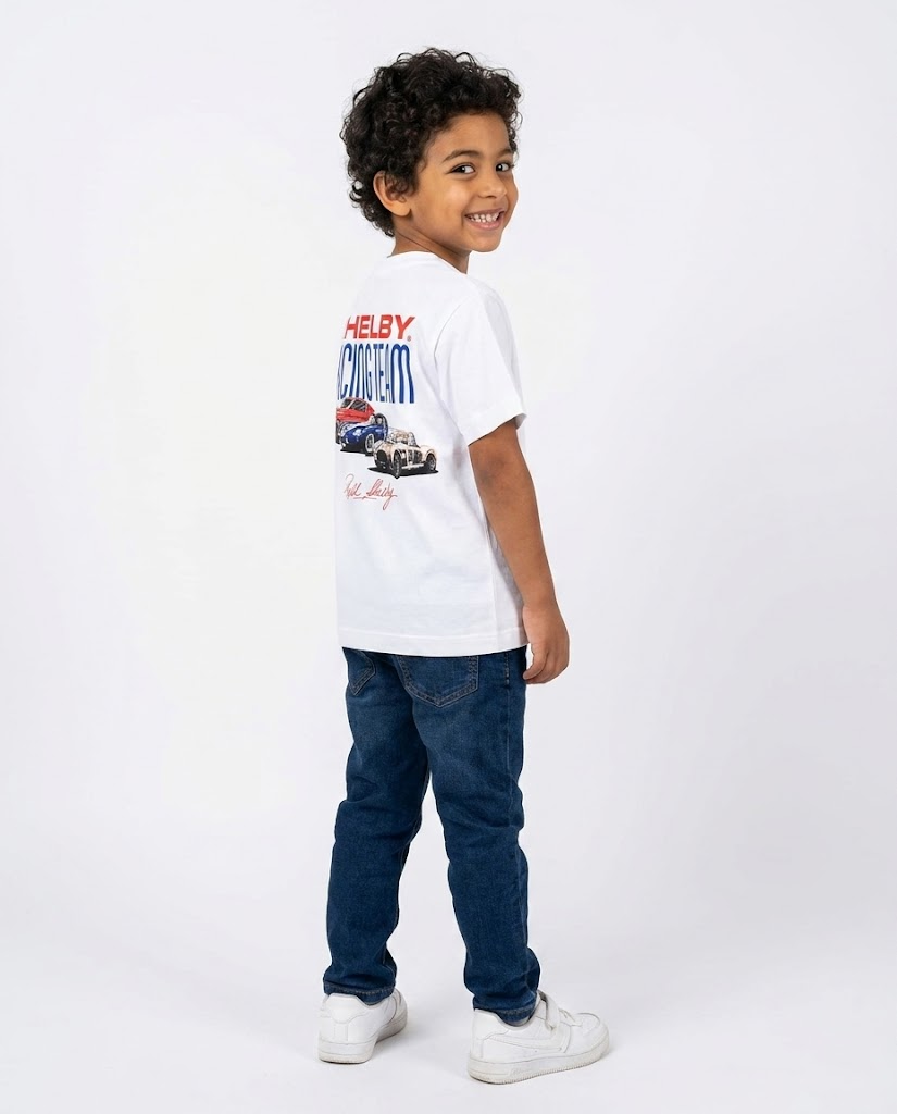 Printed Racing Team Half Sleeves T-shirt