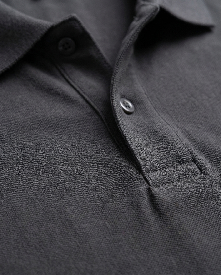 Men Plain Half Sleeves Polo T-shirt