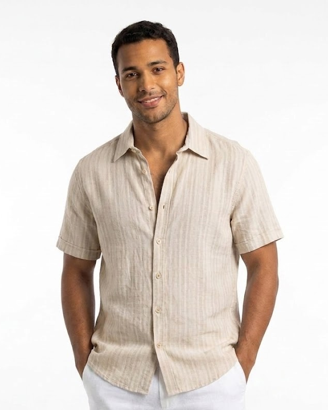 Men Casual Half Sleeves Shirt Ramsh