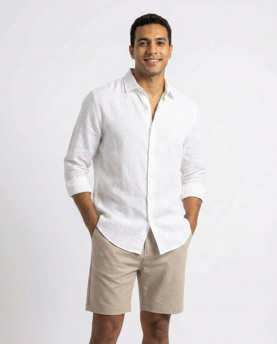 Men Fabric Short W/2pocket