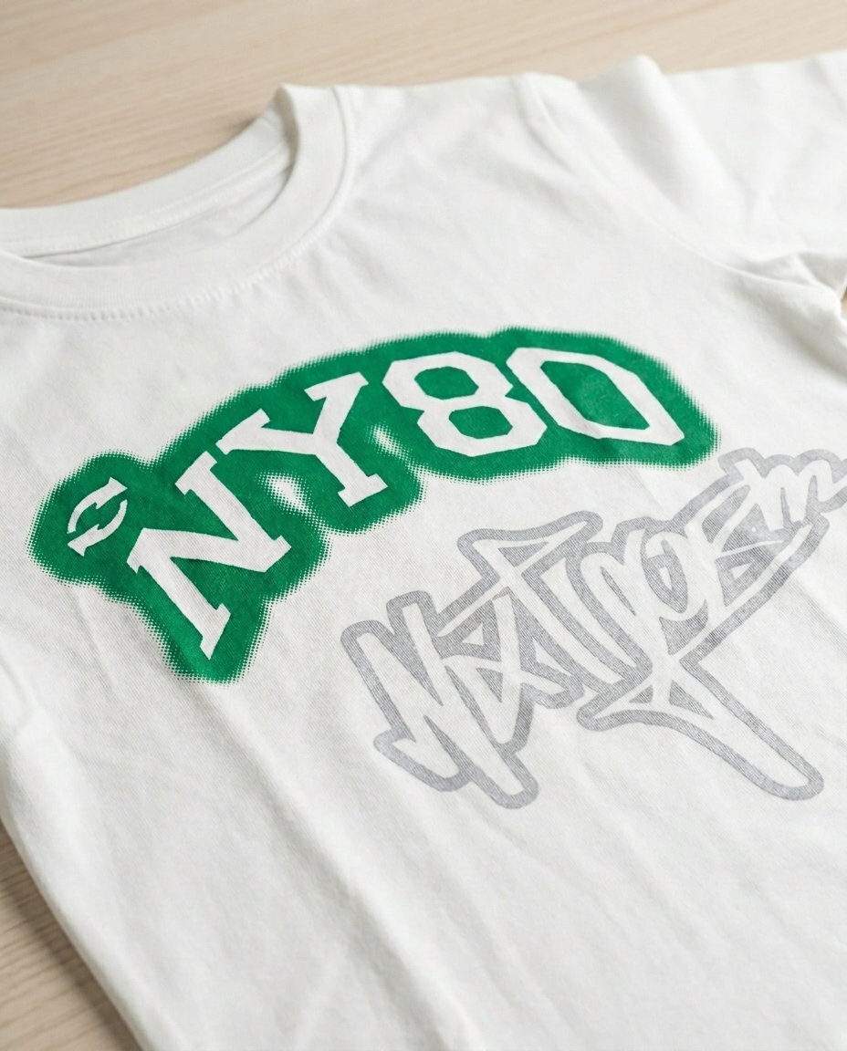 Boys Printed Ny 80 Half Sleeves T-shirt