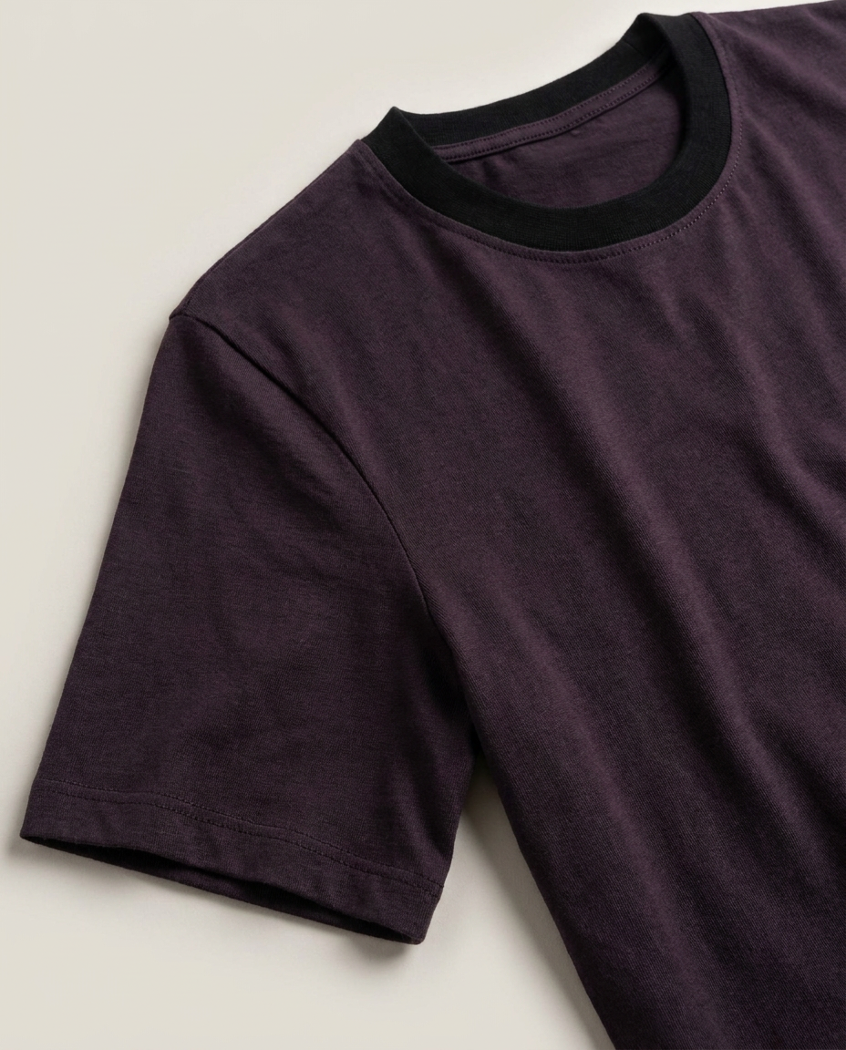 Women Plain Half Sleeves T-shirt