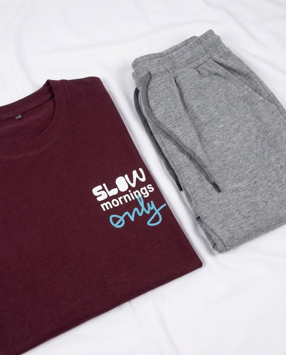Men Printed Only Half Sleeves Pyjama W/short