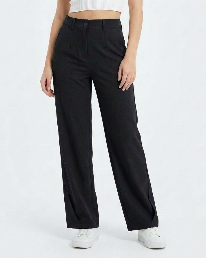 Women Plain Casual Pant