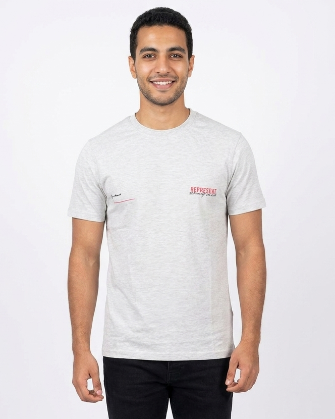 Men Printed Represent Half Sleeves T-shirt