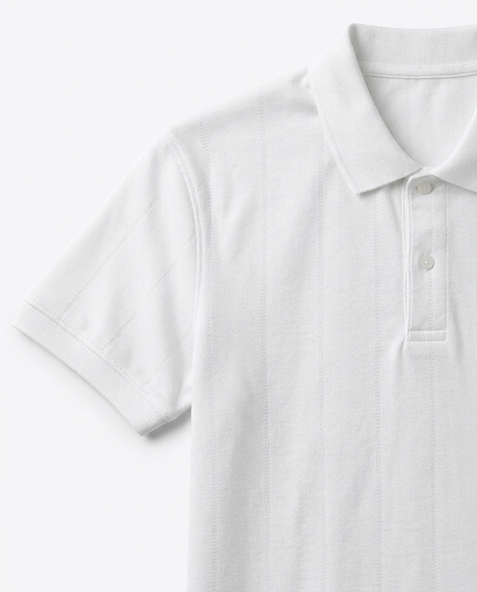Men Jaqured Half SLeeves PoloT-shirt