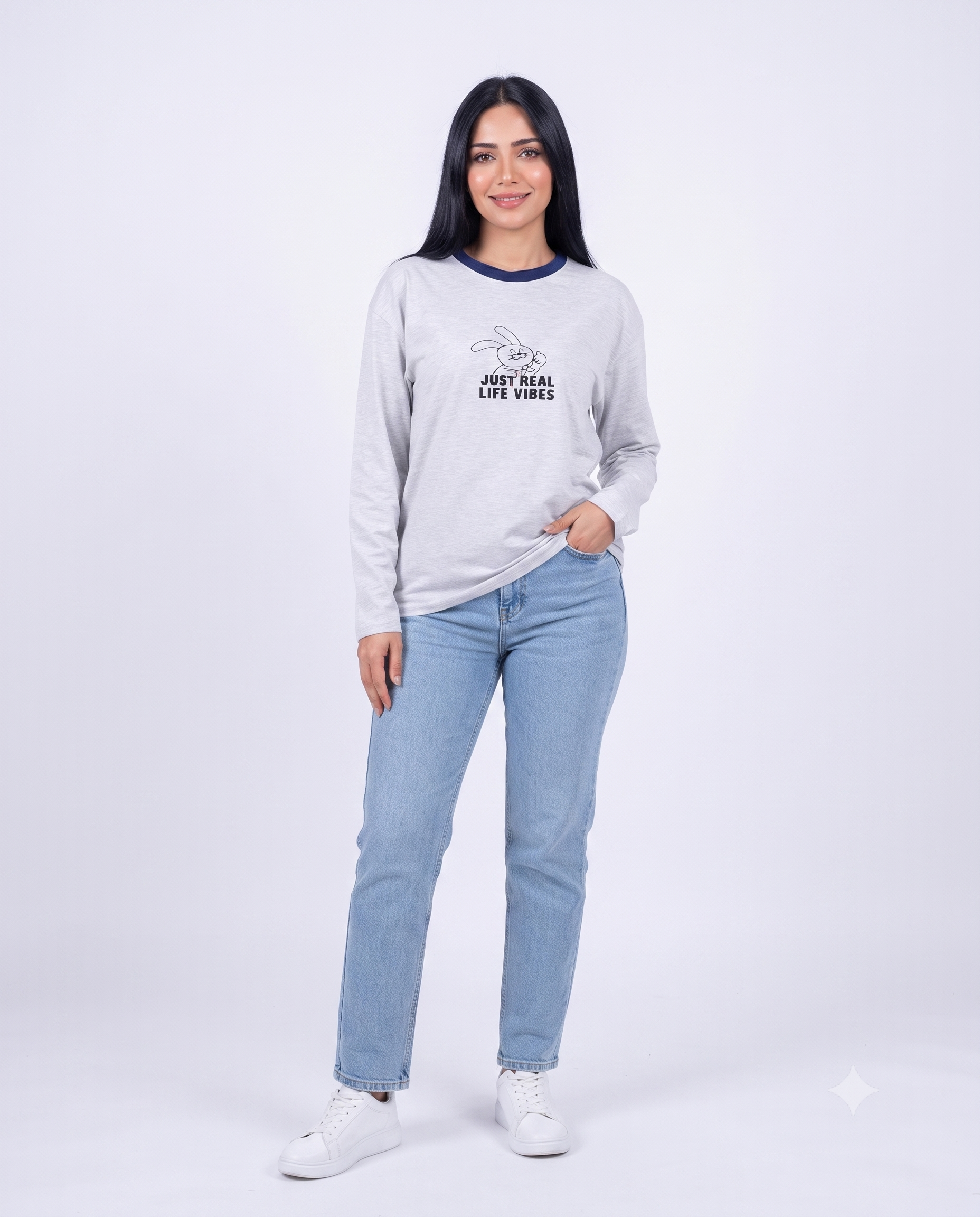Women Printed Long Sleeves T-Shirt