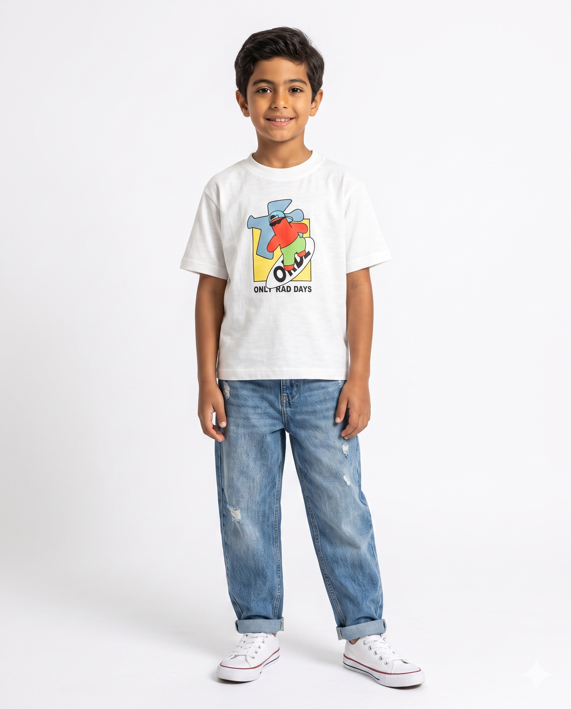 Boys Printed Half Sleeves T-shirt
