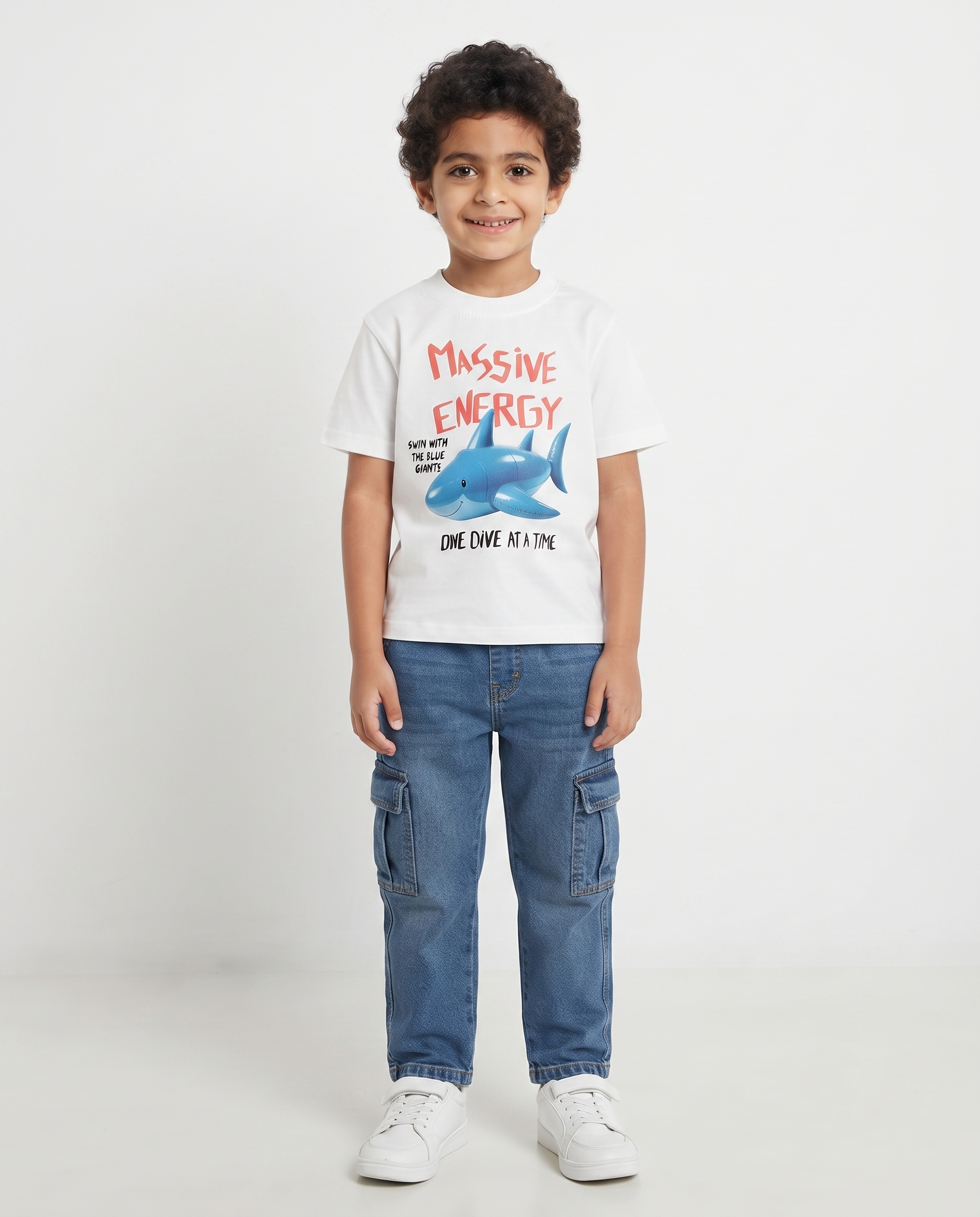 Boys Printed Half Sleeves T-shirt