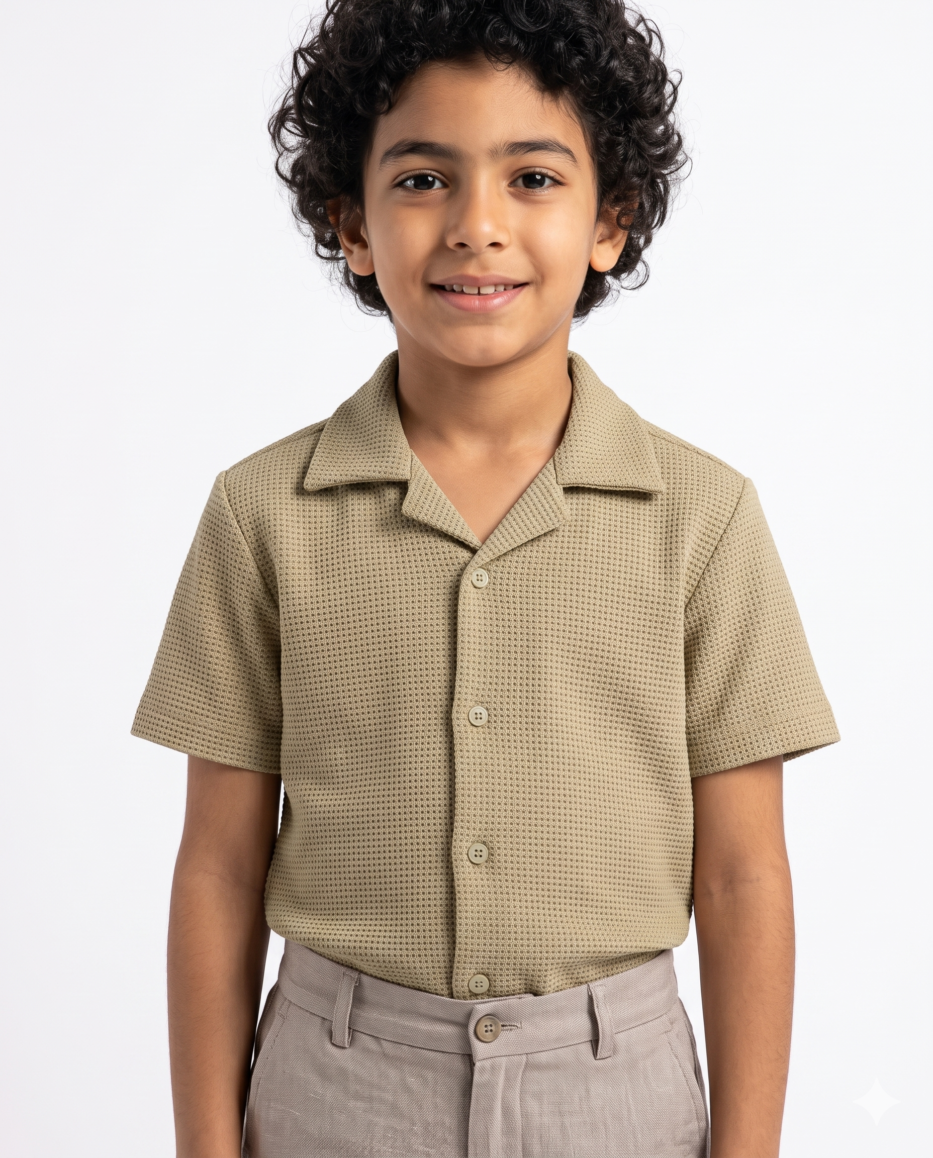 Boys Stripped Half Sleeves Casual Tennis Shirt