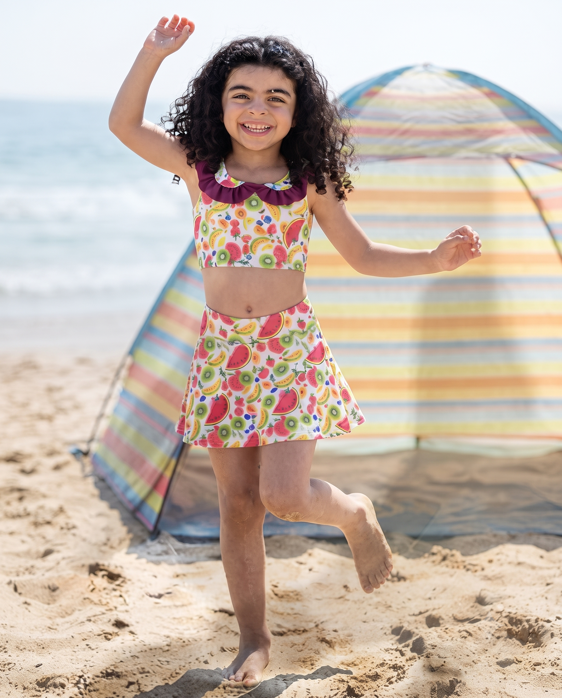 Girls Swimming Suit S*80
