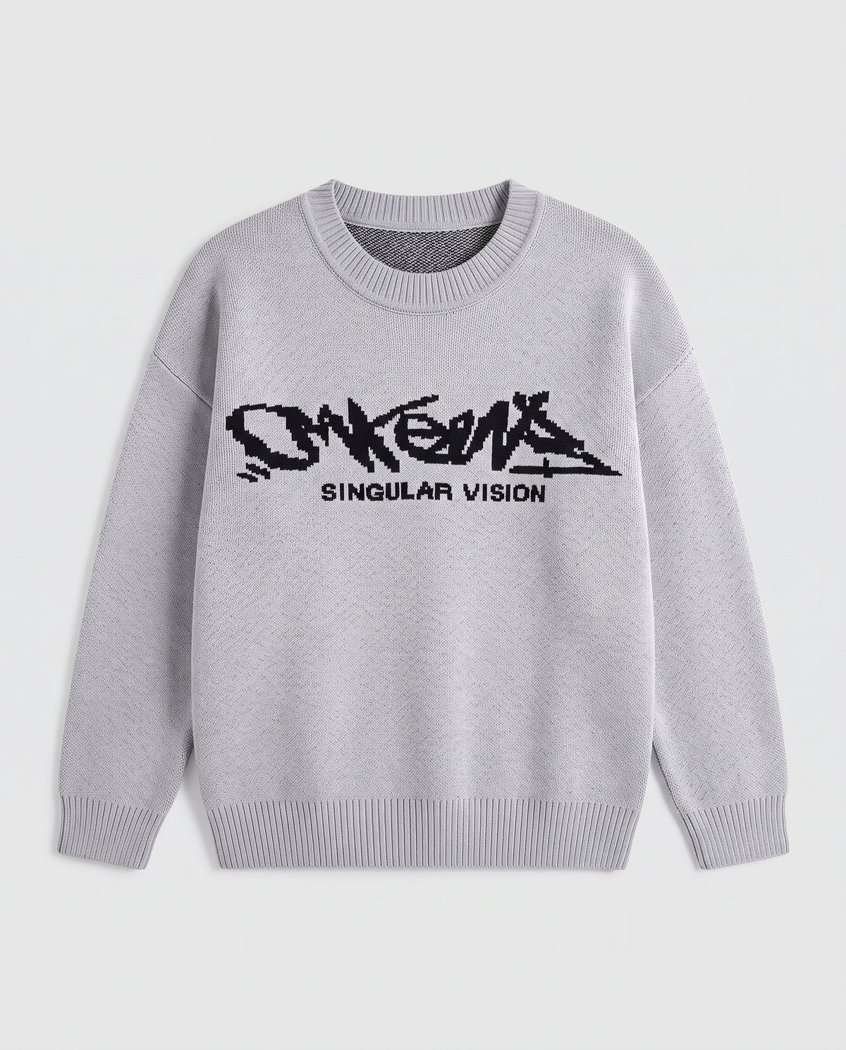 Boys Jaqured Round neck Pullover