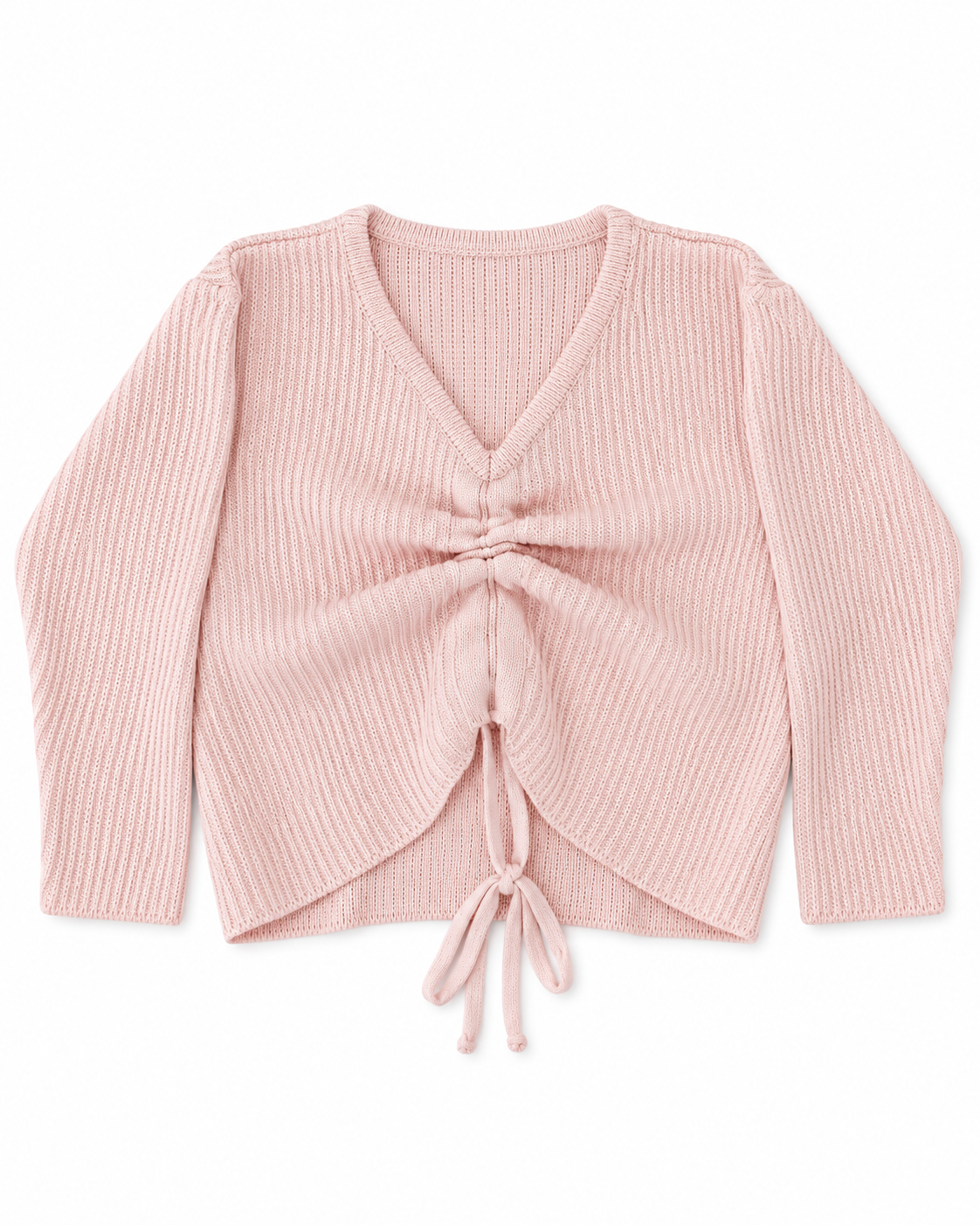 Girls Plain Pullover Round Neck