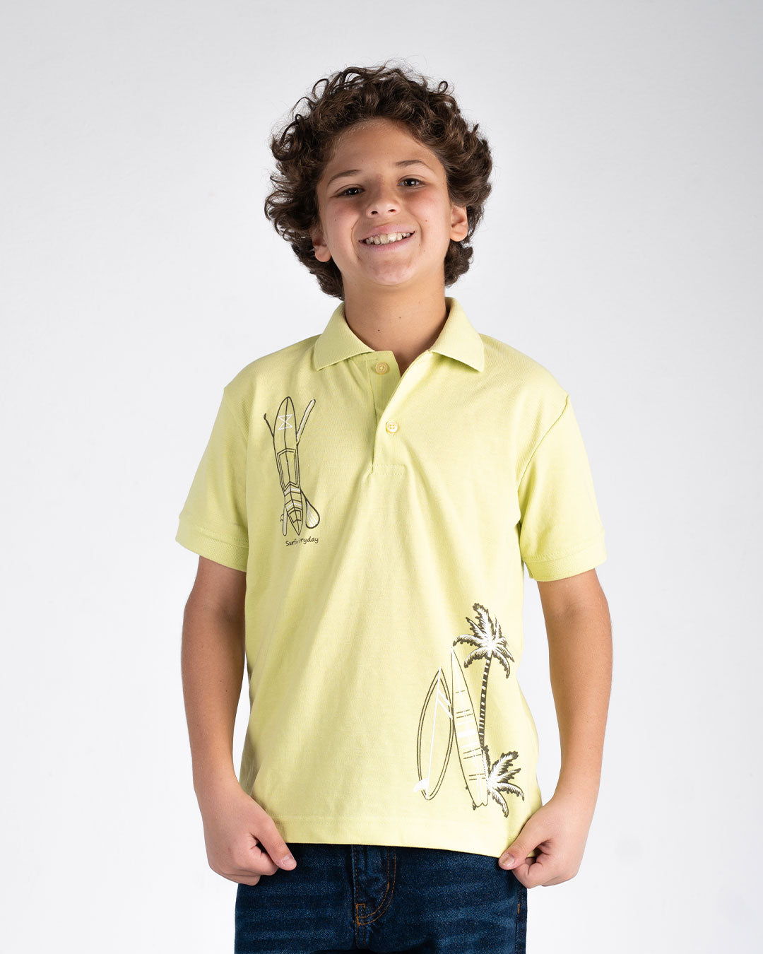 تي شيرت بولو للأولاد