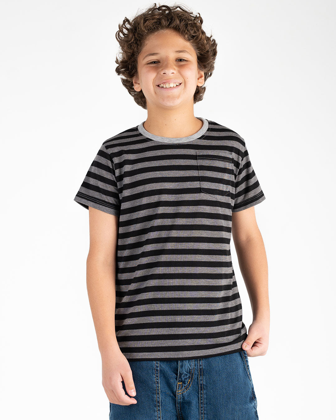 تي شيرت مخطط للأولاد