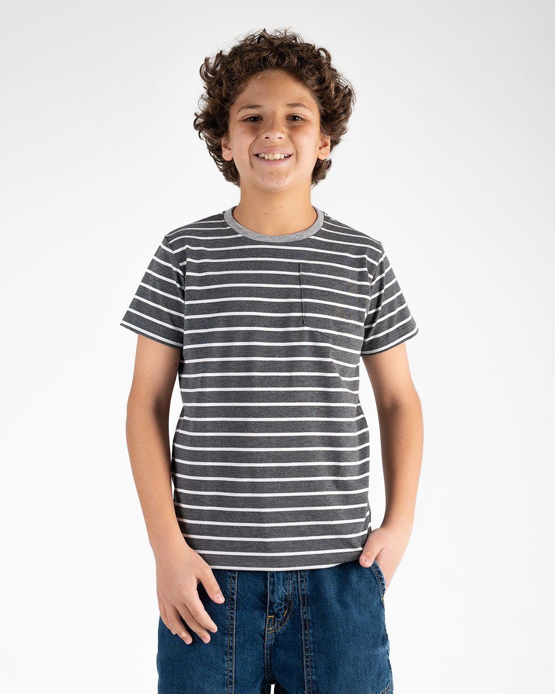 تي شيرت مخطط للأولاد