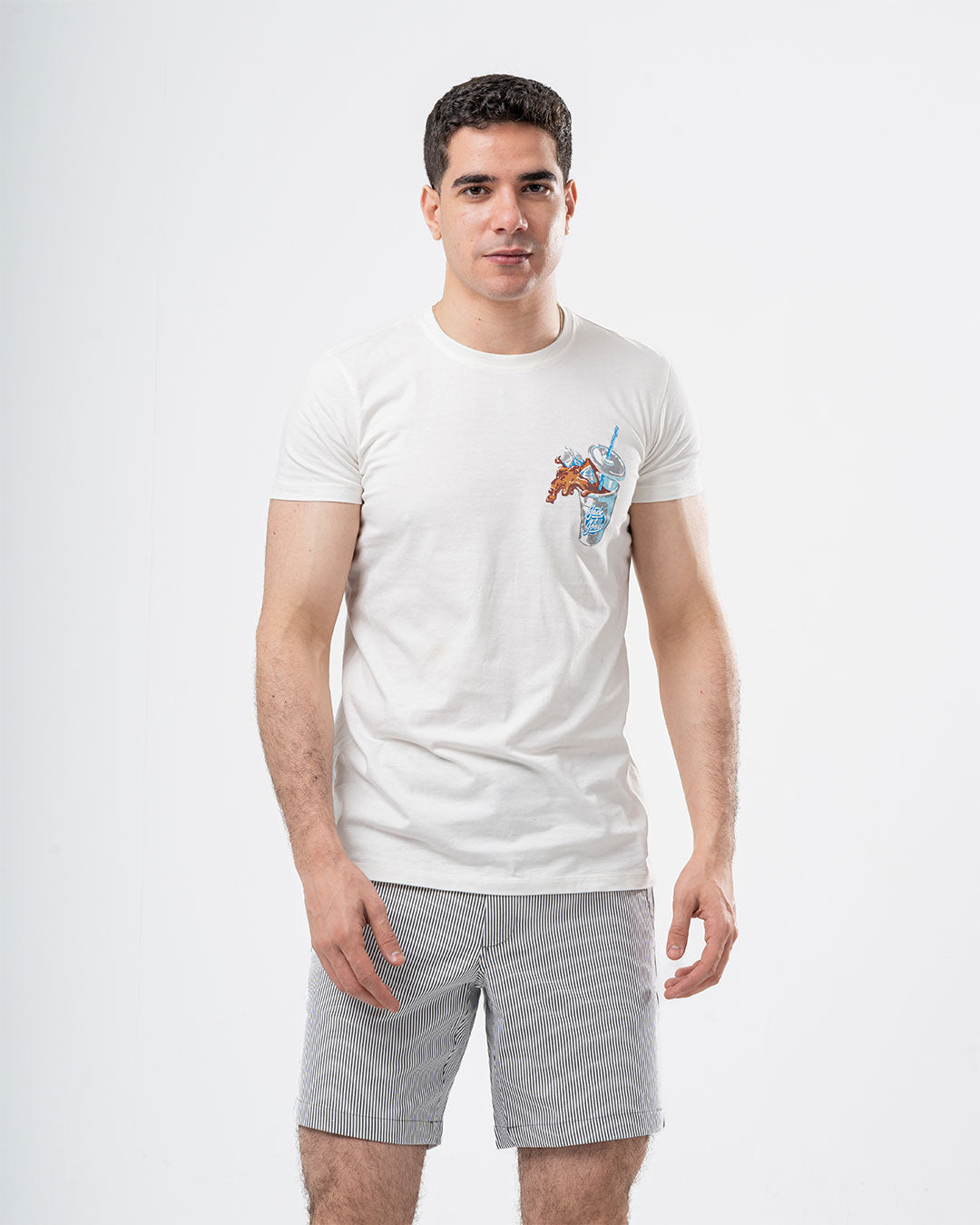 تي شيرت رجالي مطبوع