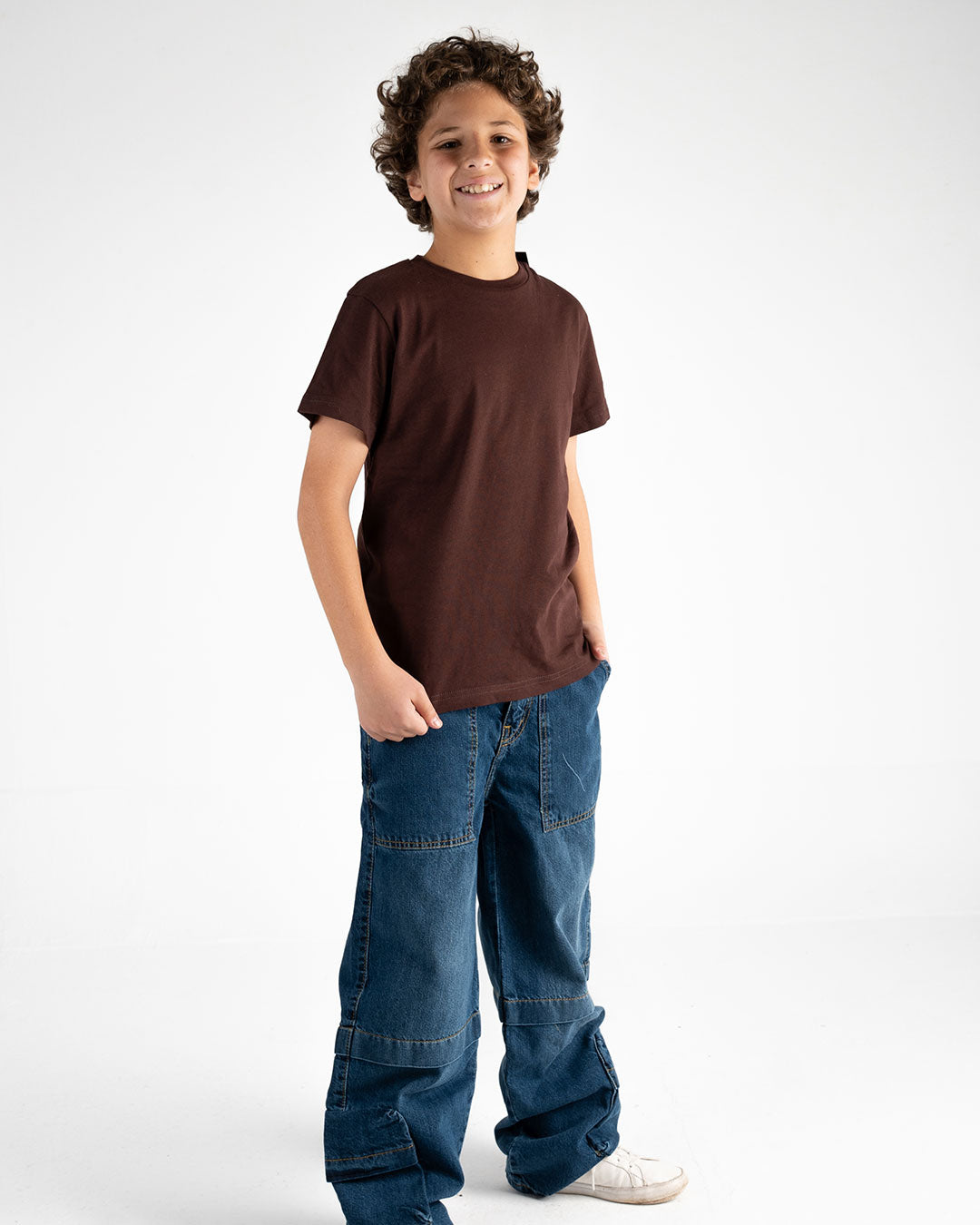 Boys Round Neck T-Shirt Half-Sleeves