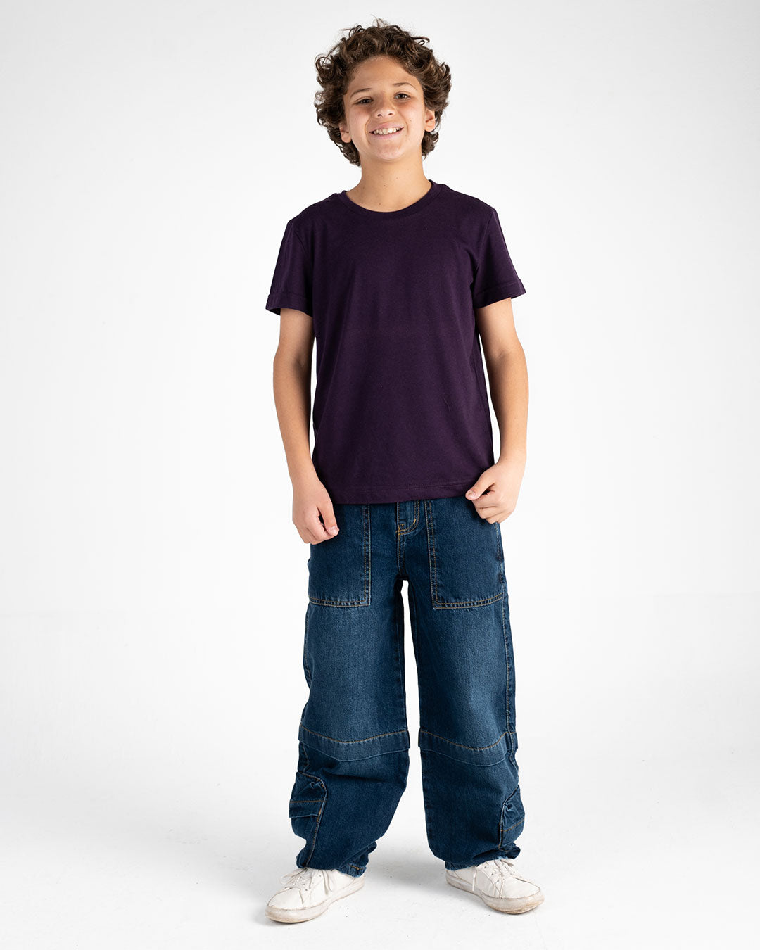 Boys Round Neck T-Shirt Half-Sleeves