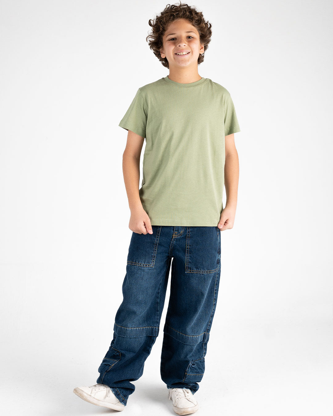 Boys Round Neck T-Shirt Half-Sleeves