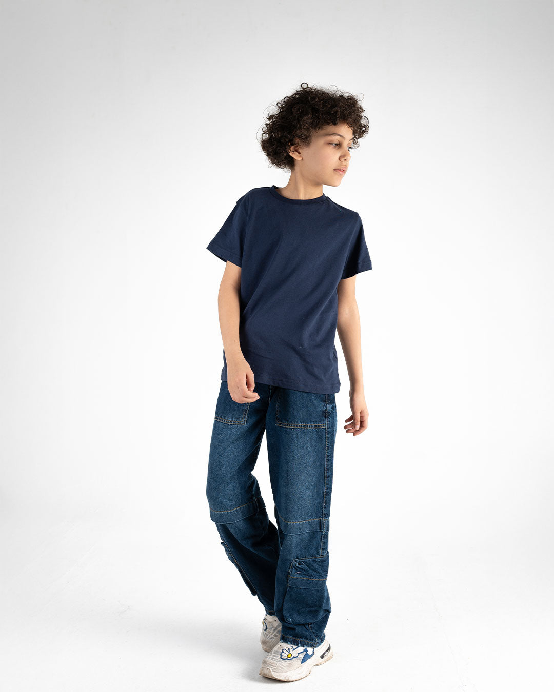 Boys Round Neck T-Shirt Half-Sleeves