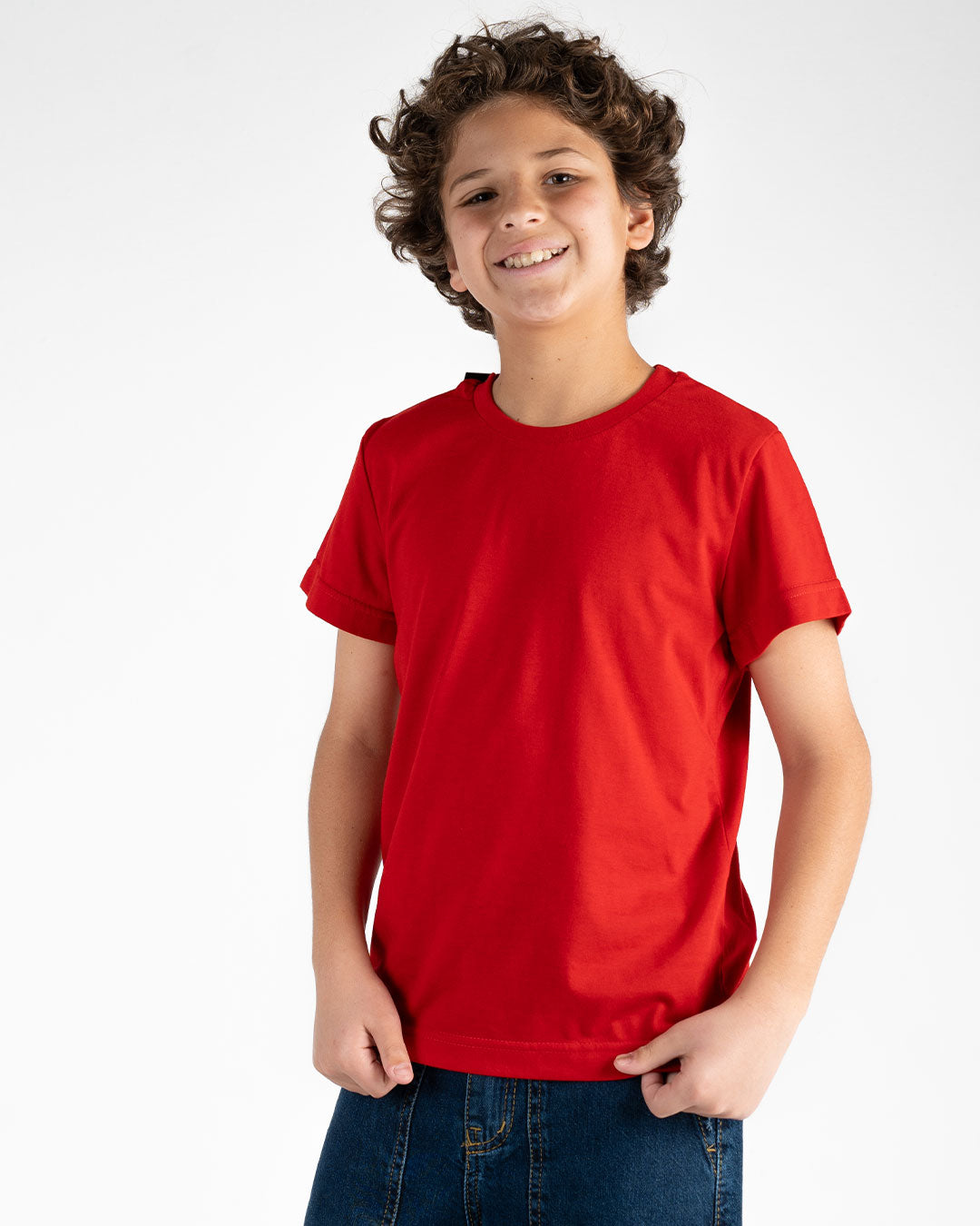 Boys Round Neck T-Shirt Half-Sleeves
