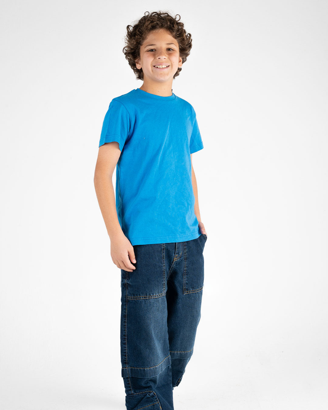 Boys Round Neck T-Shirt Half-Sleeves
