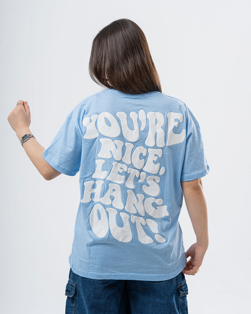 تي شيرت مطبوع للنساء