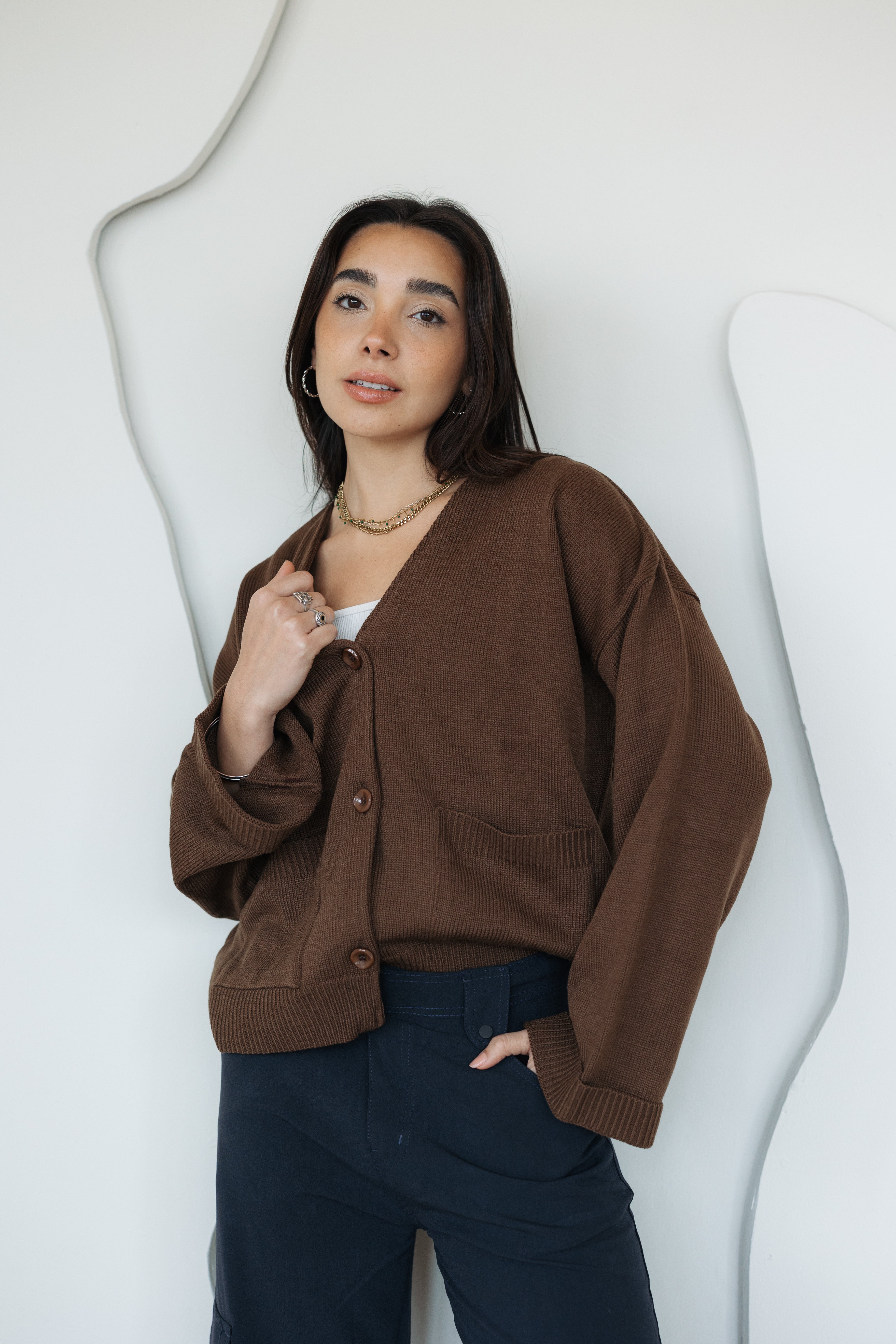 Women Knitted Cardigan