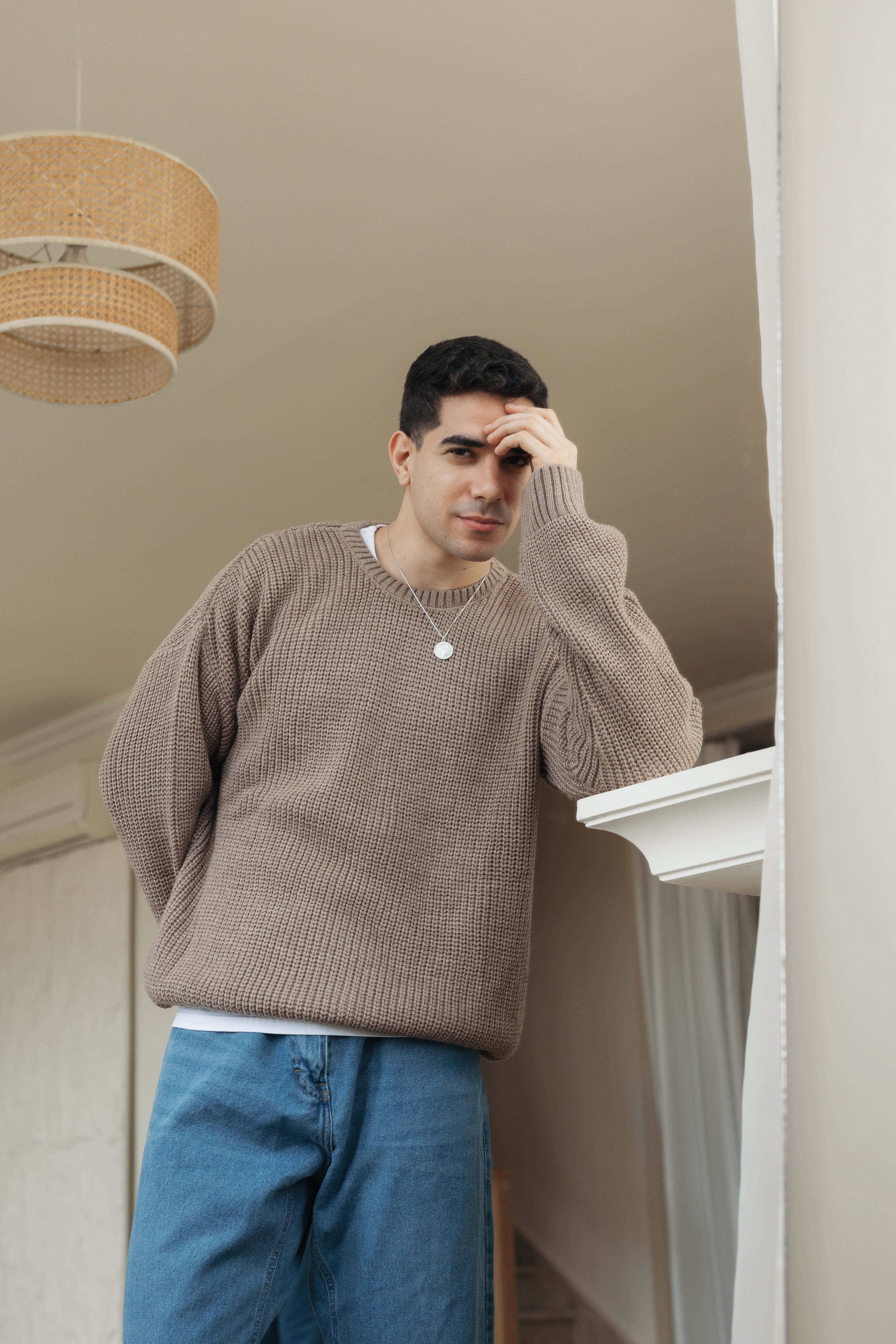 Men Knitted Pullover