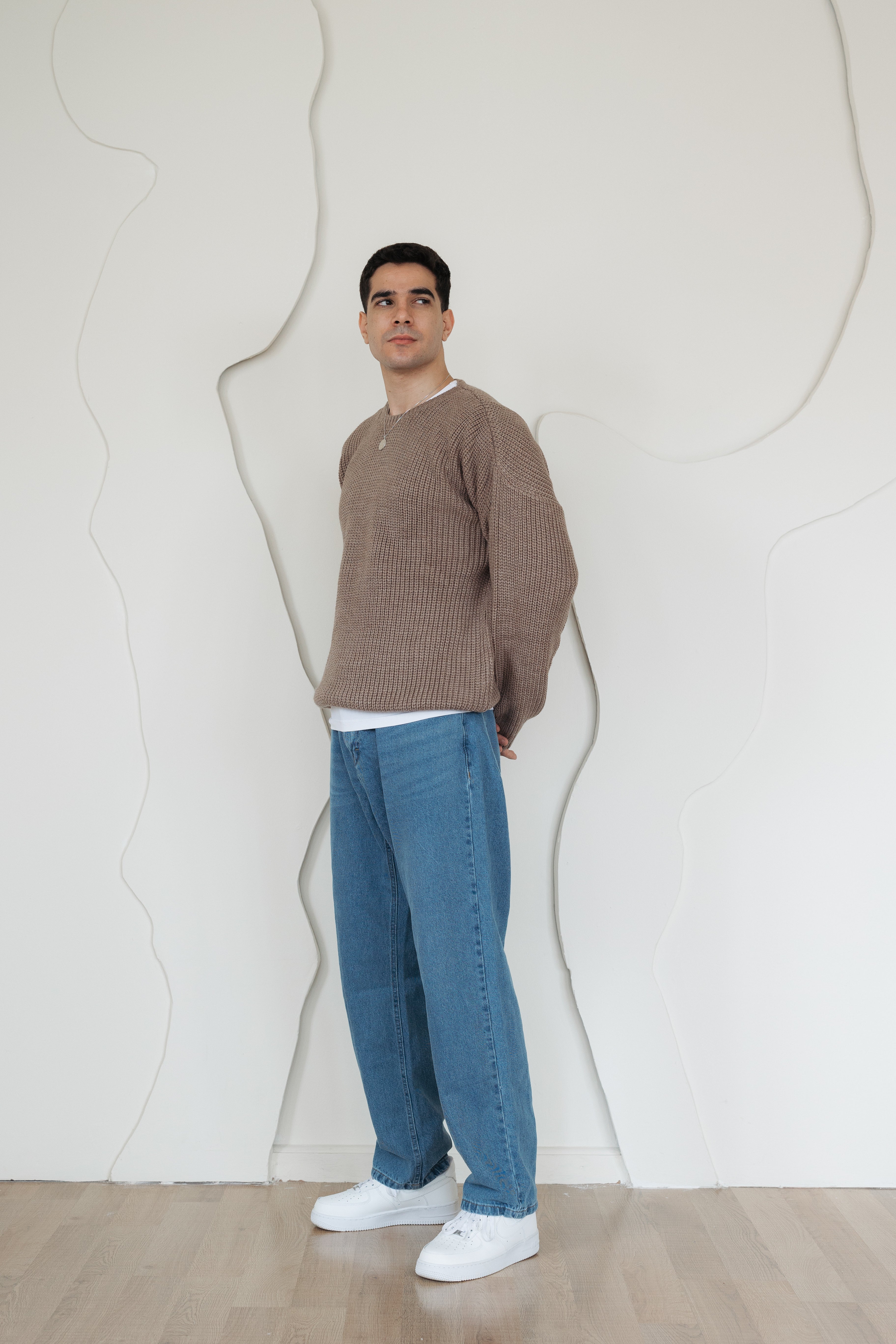 Men Knitted Pullover