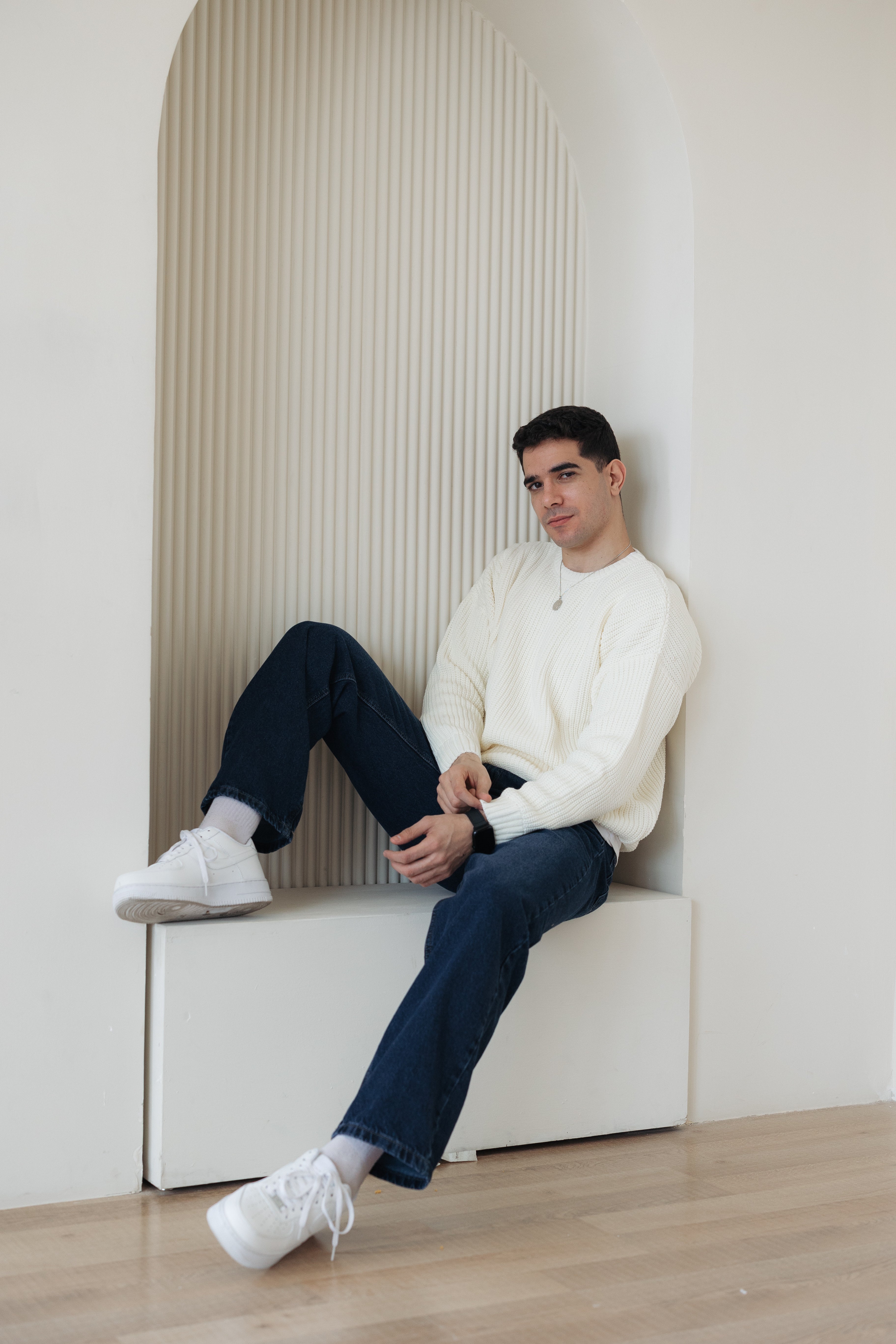 Men Knitted Pullover