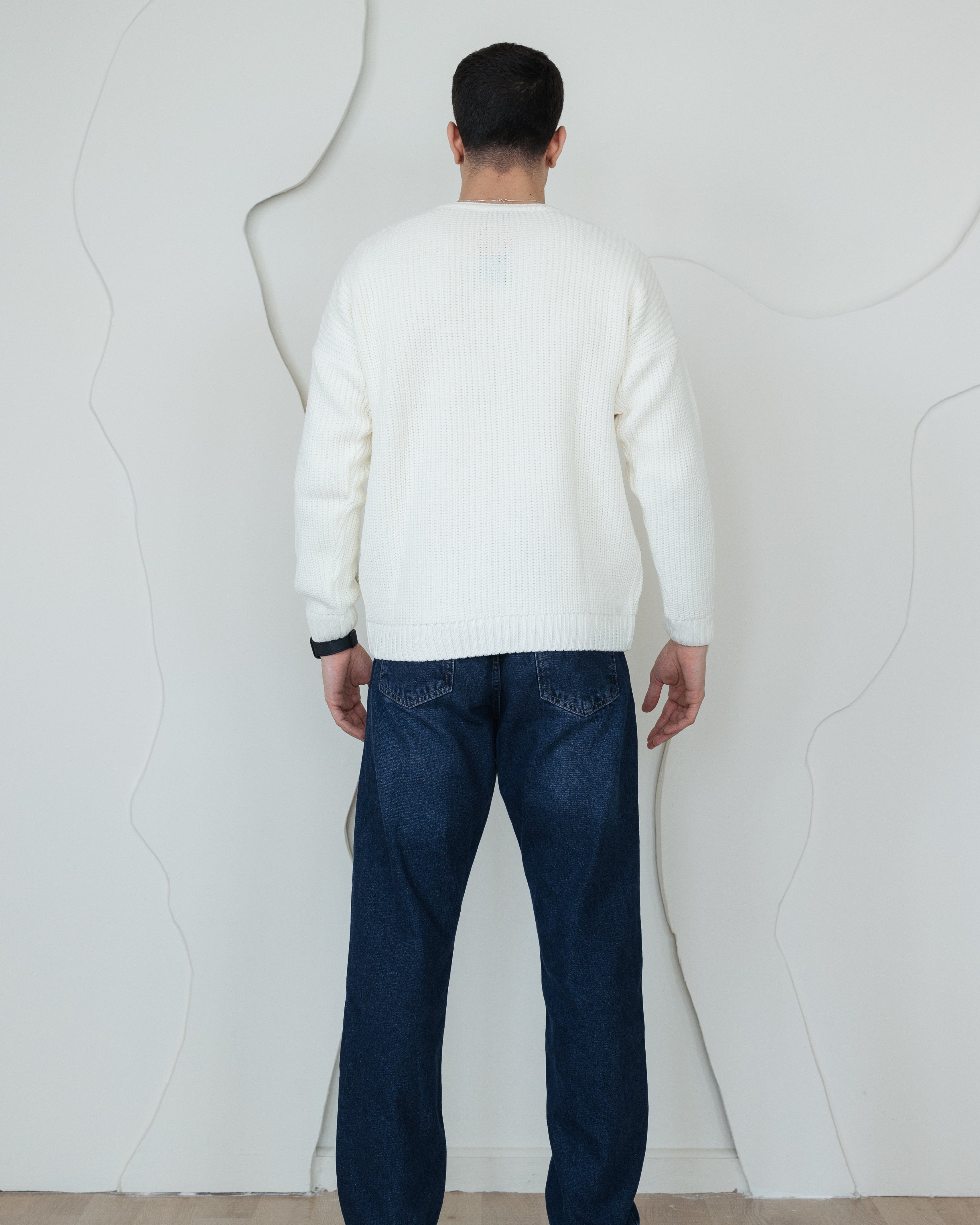 Men Knitted Pullover