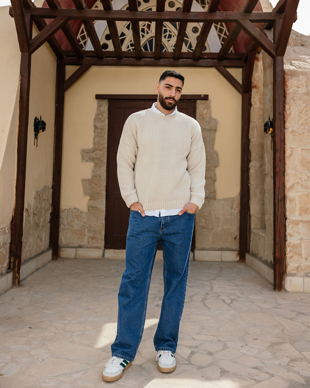 Men Knitted Pullover