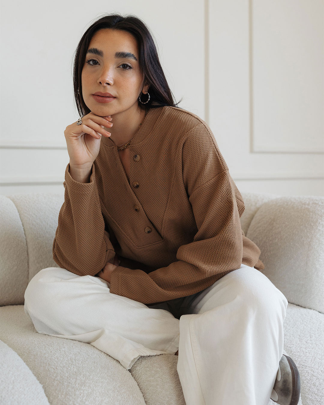 Women Jacquard Sweater