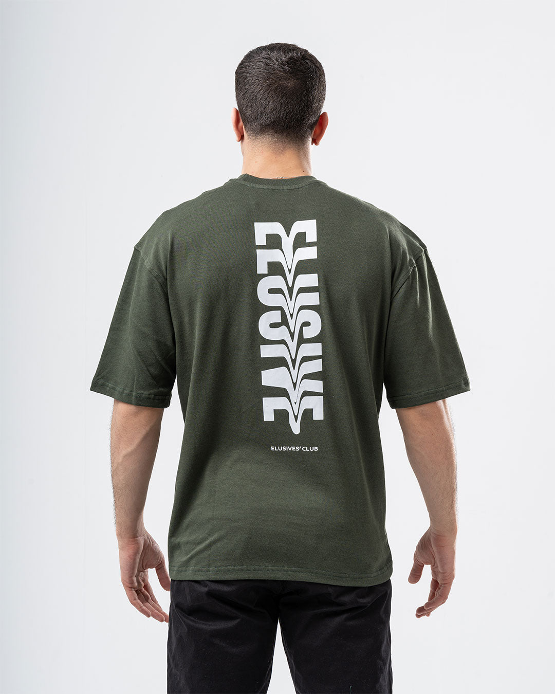 تي شيرت واسع مطبوع