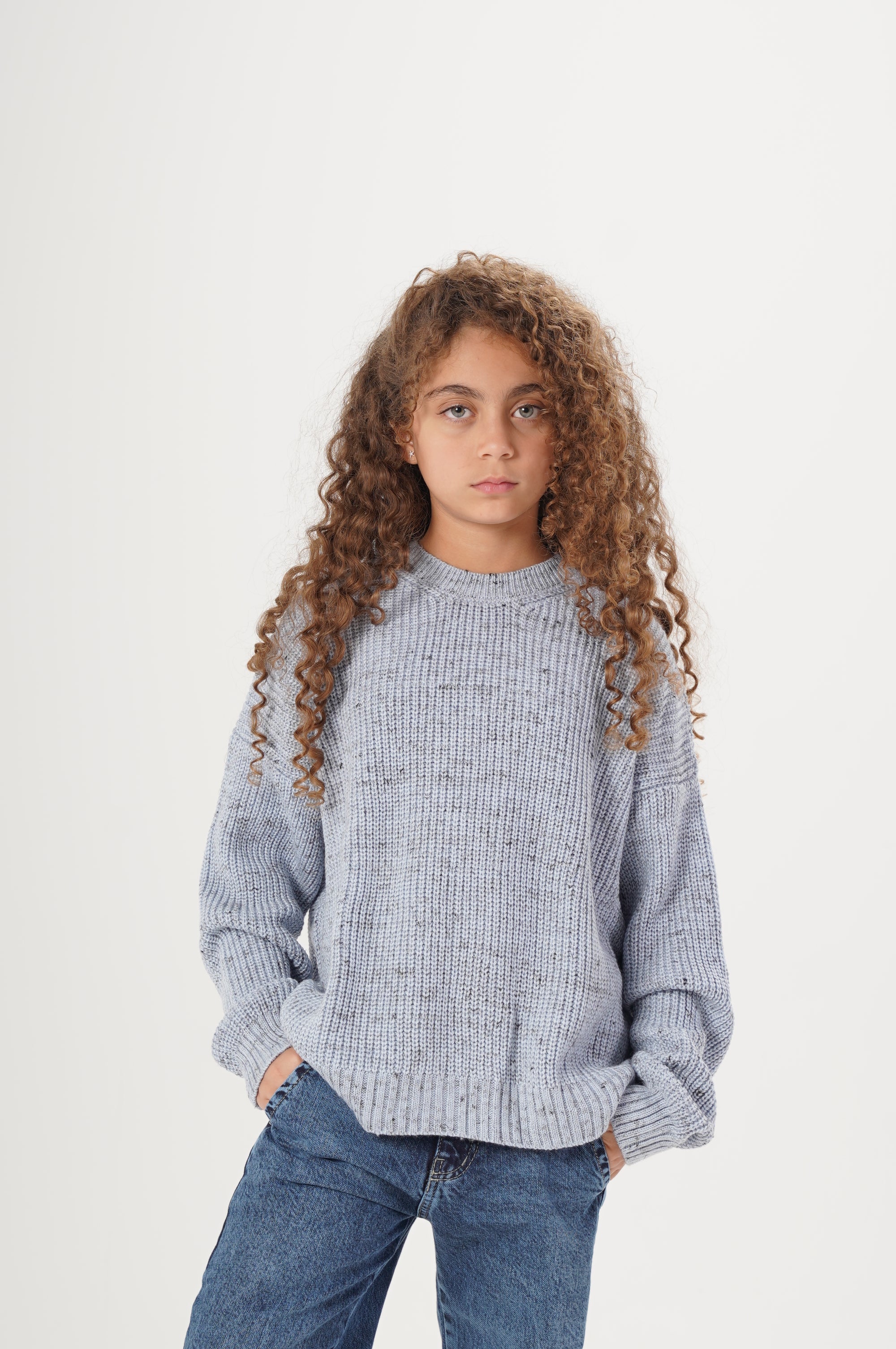 Girls Basic Pullover